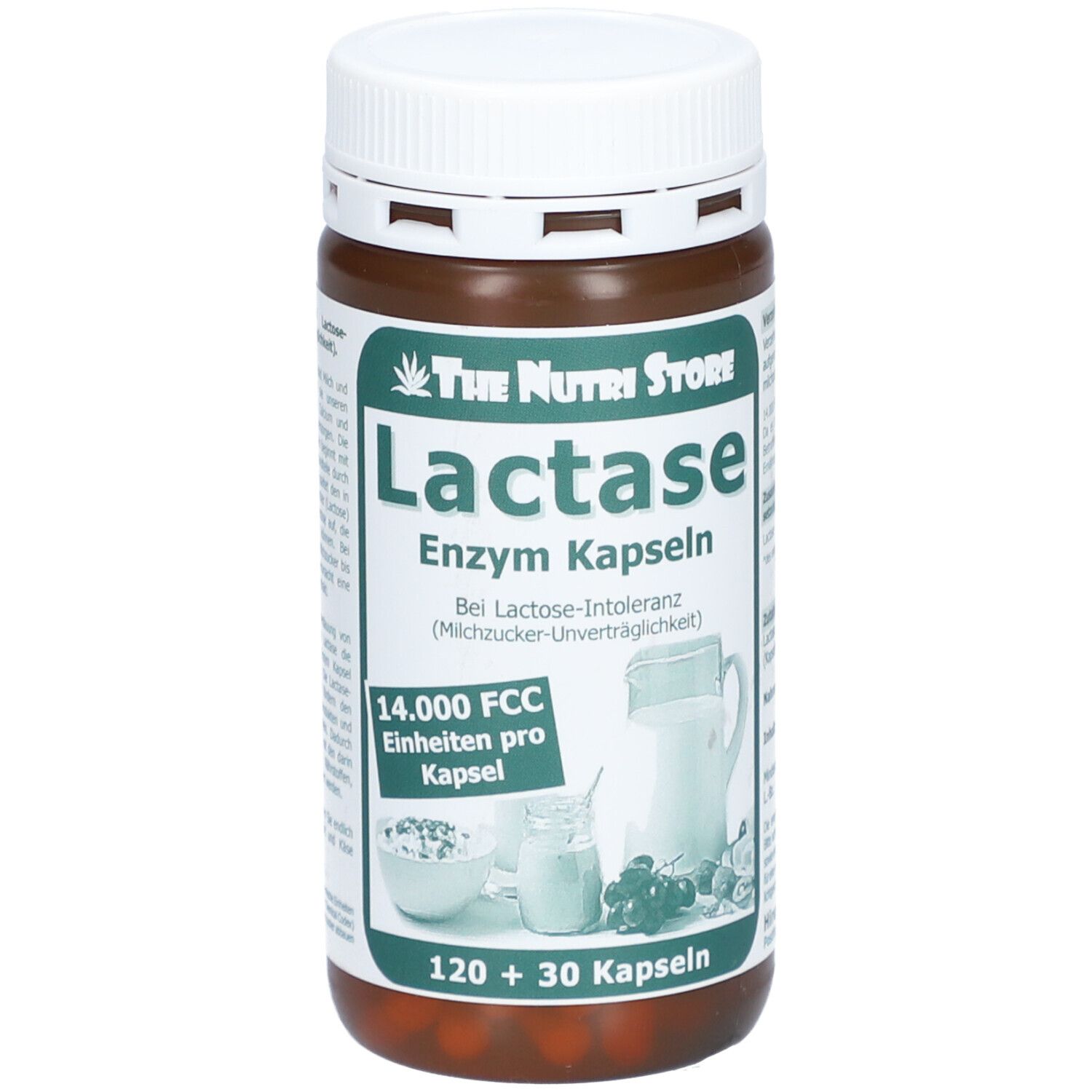 LACTASE 4.000 FCC Enzym Kapseln