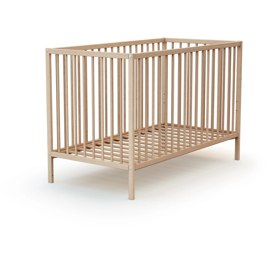 WEBABY Duo Babybett natur 60 x 120 cm