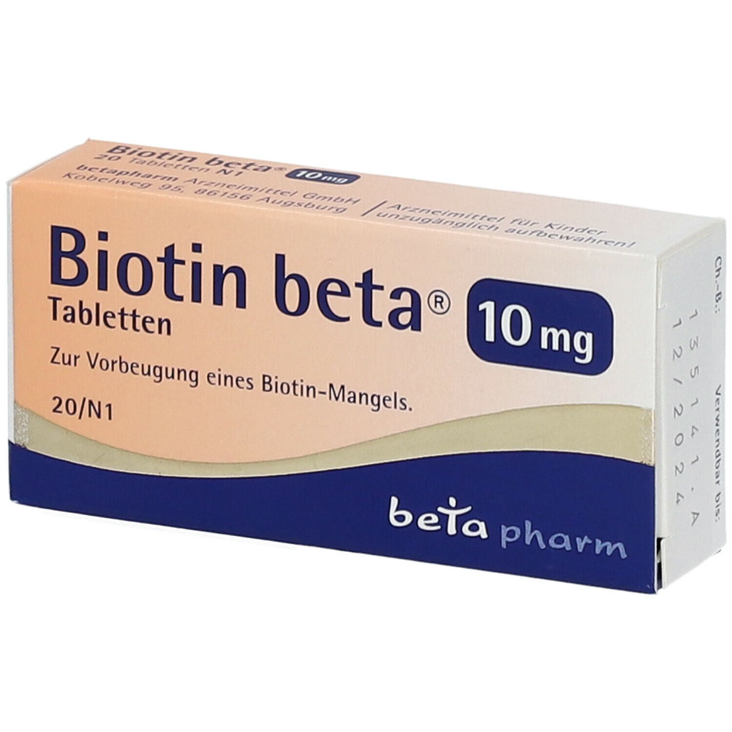 Biotin beta® 10 mg