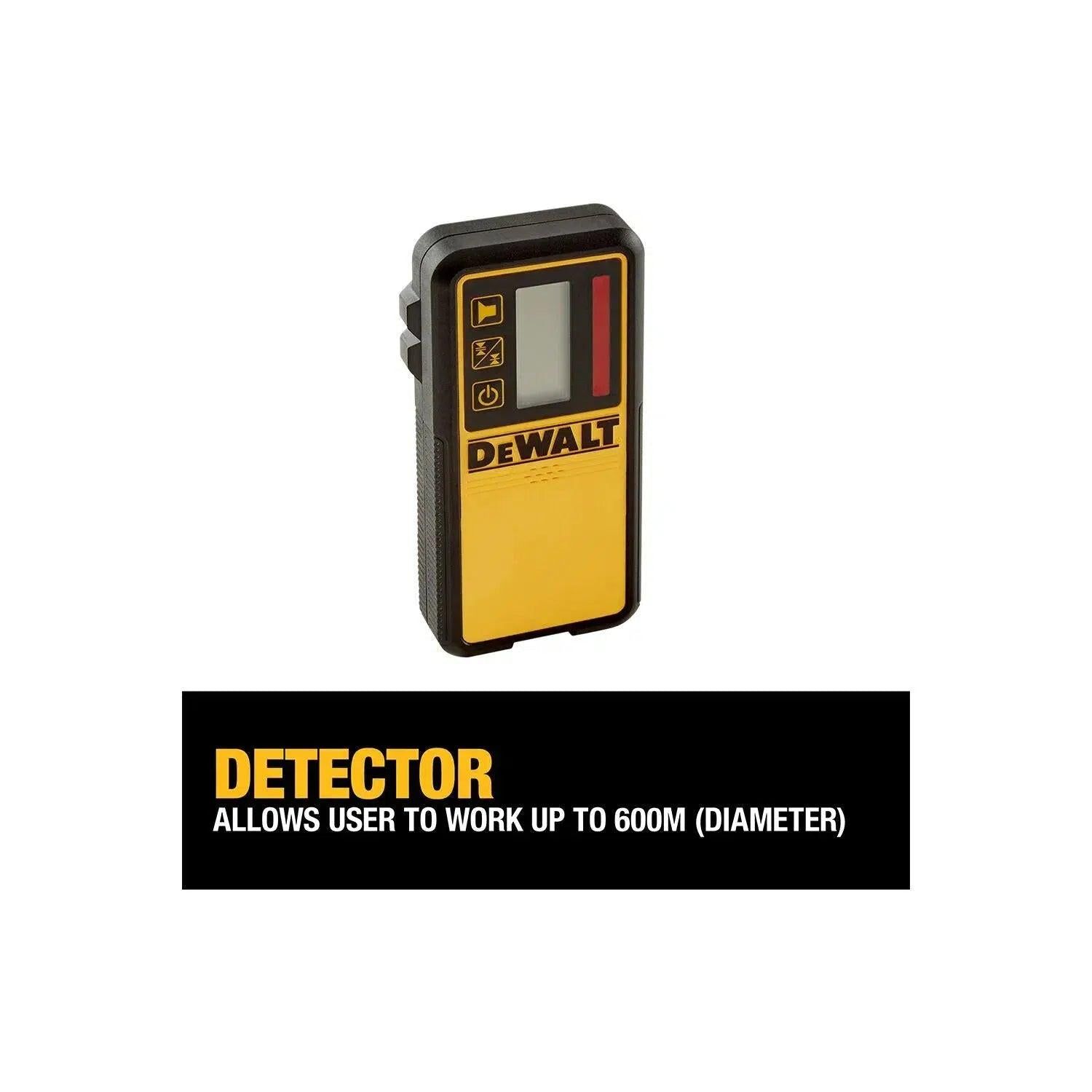 DeWALT DCE074D1R-SET Volautomatische roterende laser rood   statief   meetlat 18V XR 2.0Ah in TSTAK