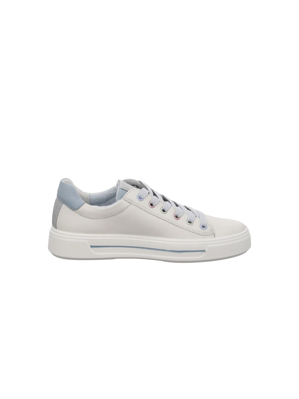 Sneaker Courtyard cream aqua