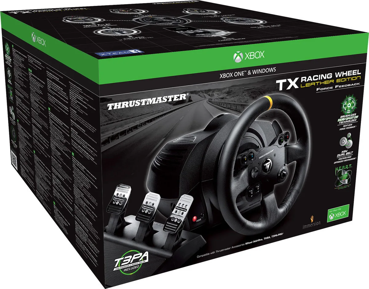 Volant-Pedalier Thrustmaster TX Racing Wheel Leather Edition Volants gaming