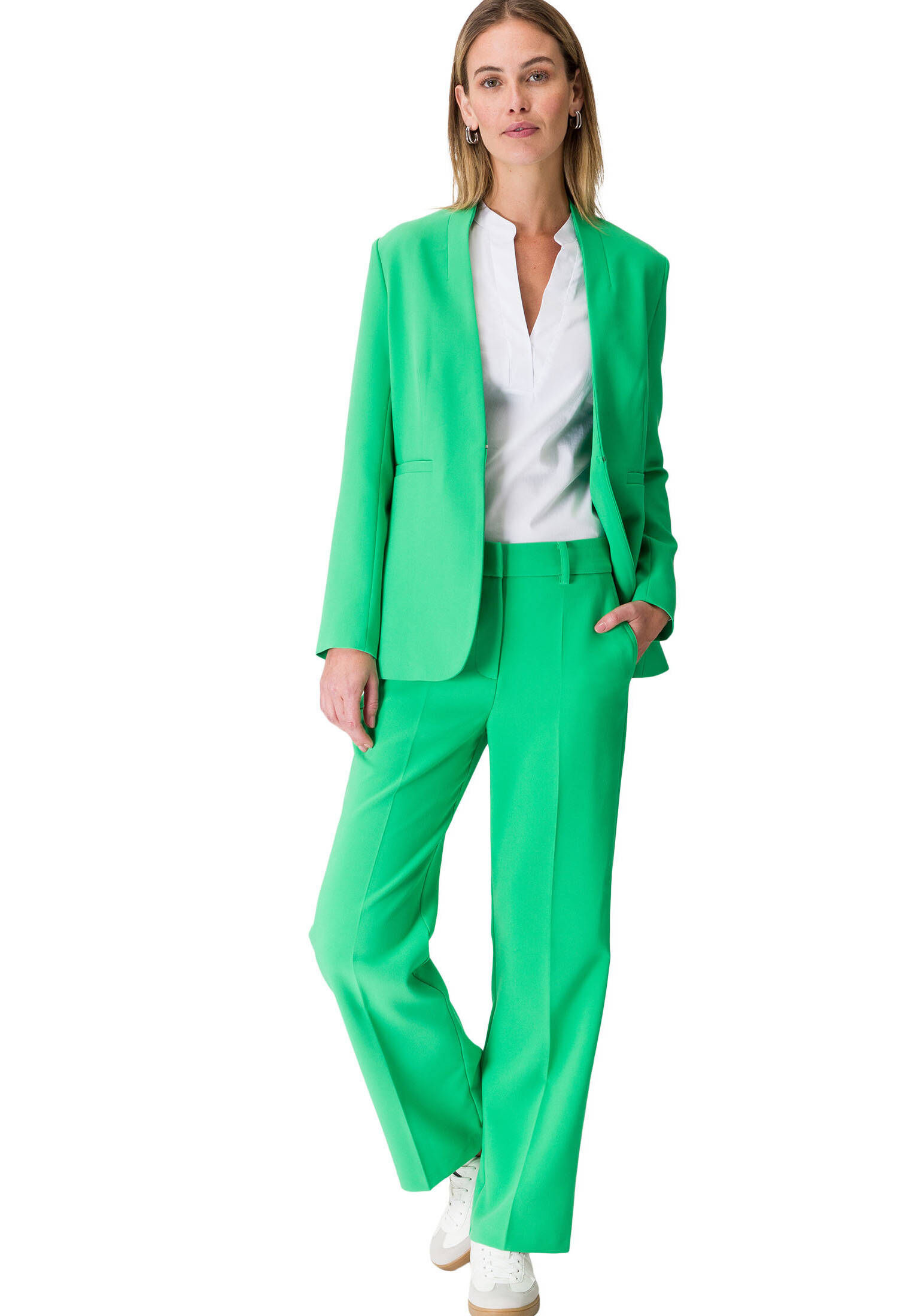zero| Damen Bluse im Business-Look