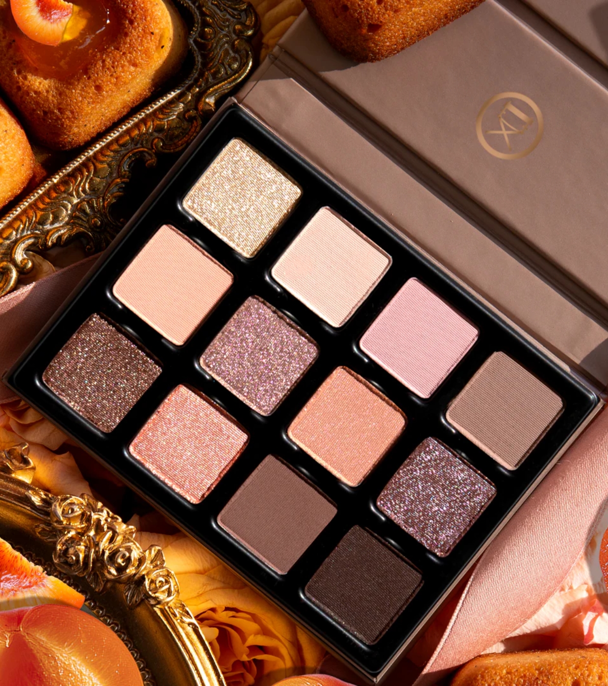 Viseart - Paleta de sombras Étendu - Apricotine Lumière