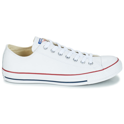 Converse - CHUCK TAYLOR ALL STAR LEATHER OX - Blanc