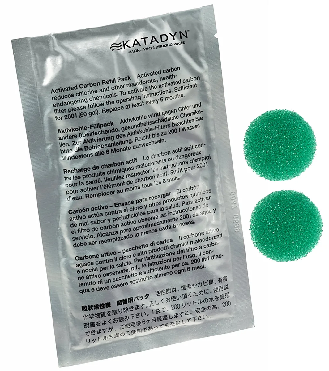 Katadyn Vario Carbon Replacement (2 pk) Silver