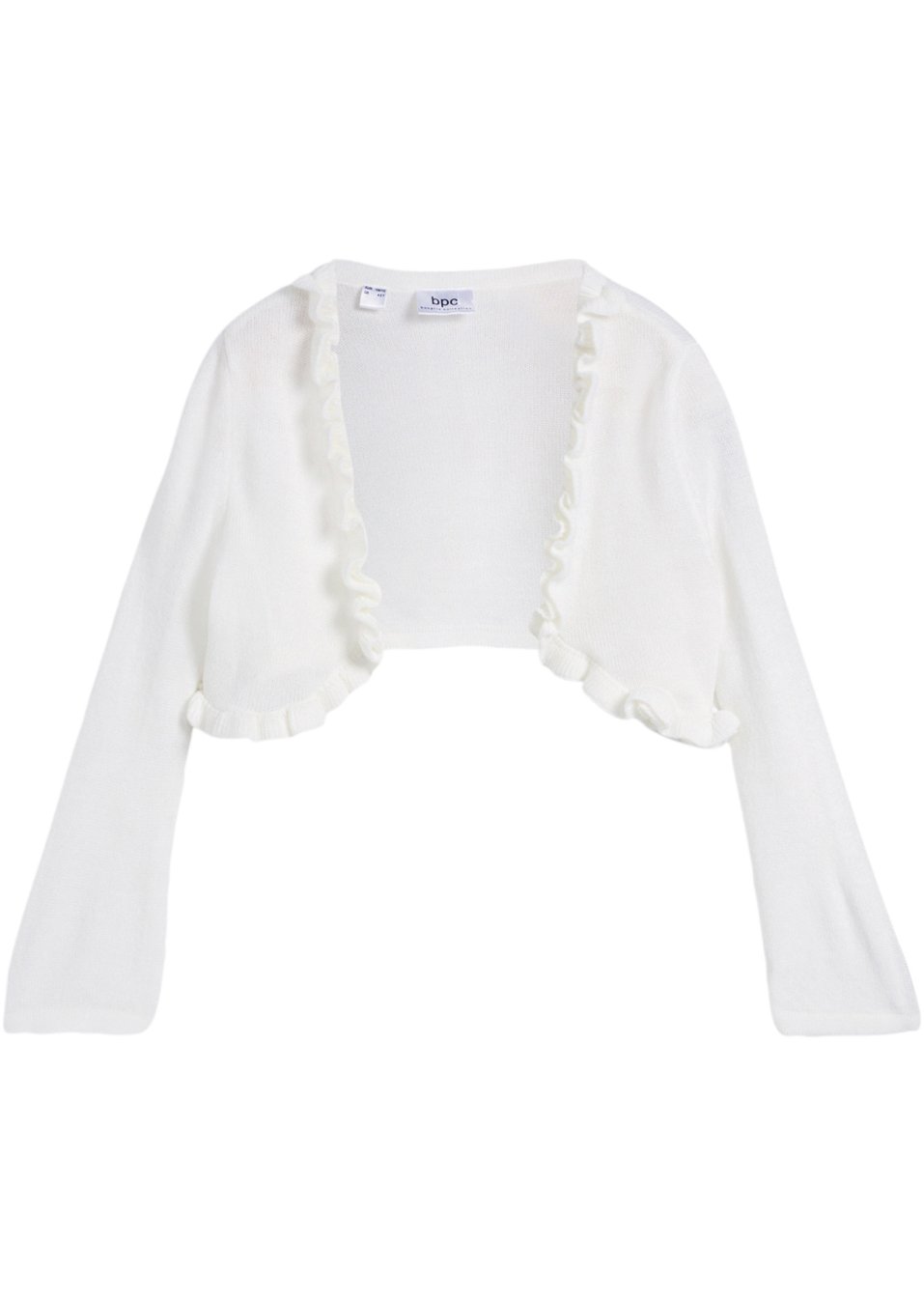 Boléro en maille fille