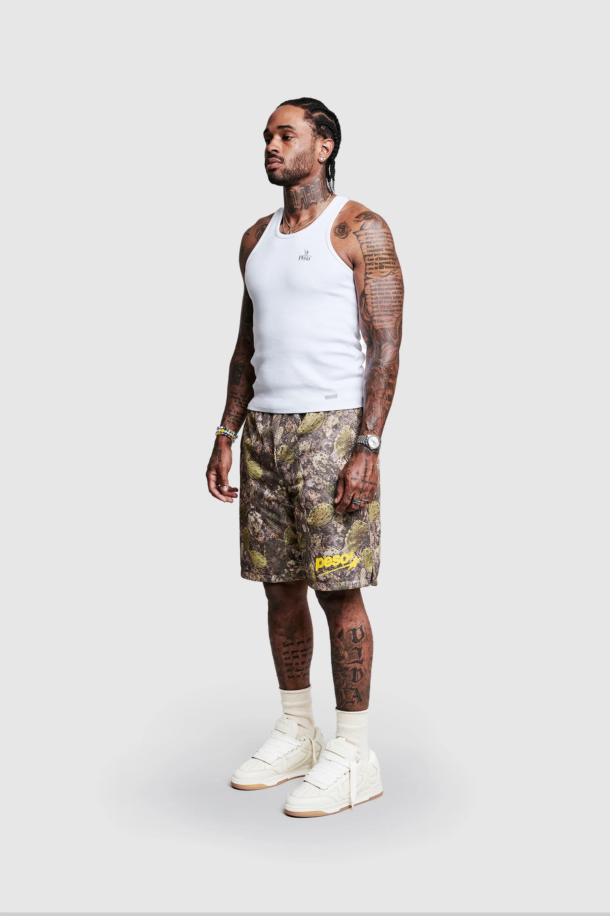 Cactus Star Mesh Shorts