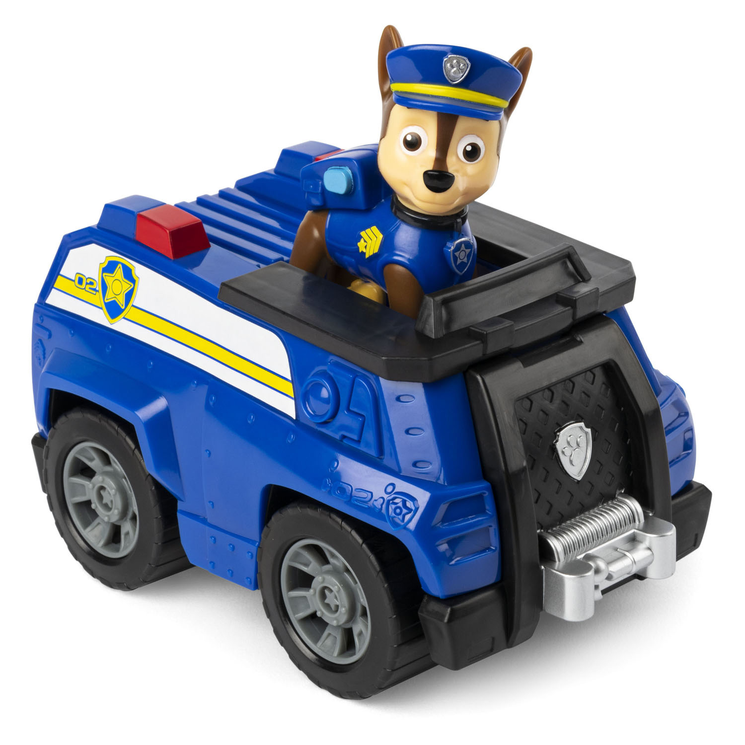 PAW Patrol Voertuig met Speelfiguur - Chase's Patrol Cruiser