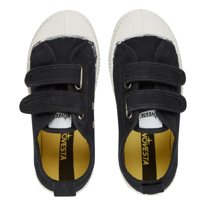 Novesta Baskets Scratchs Vegan | Noir