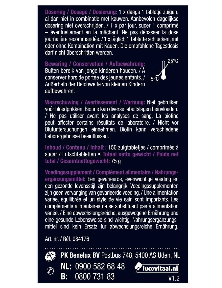 Biotine 10.000mcg Forte