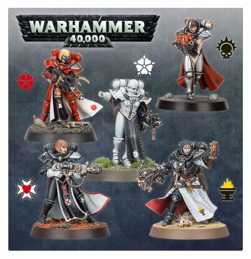 Adepta Sororitas - Battle Sister Squad