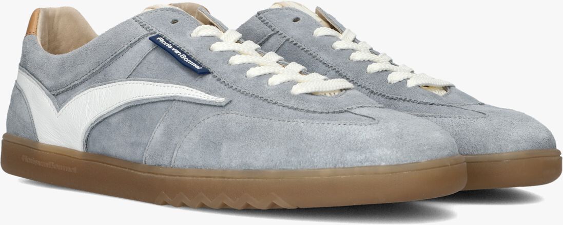blauwe floris van bommel lage sneakers sfm-10224 de zaler