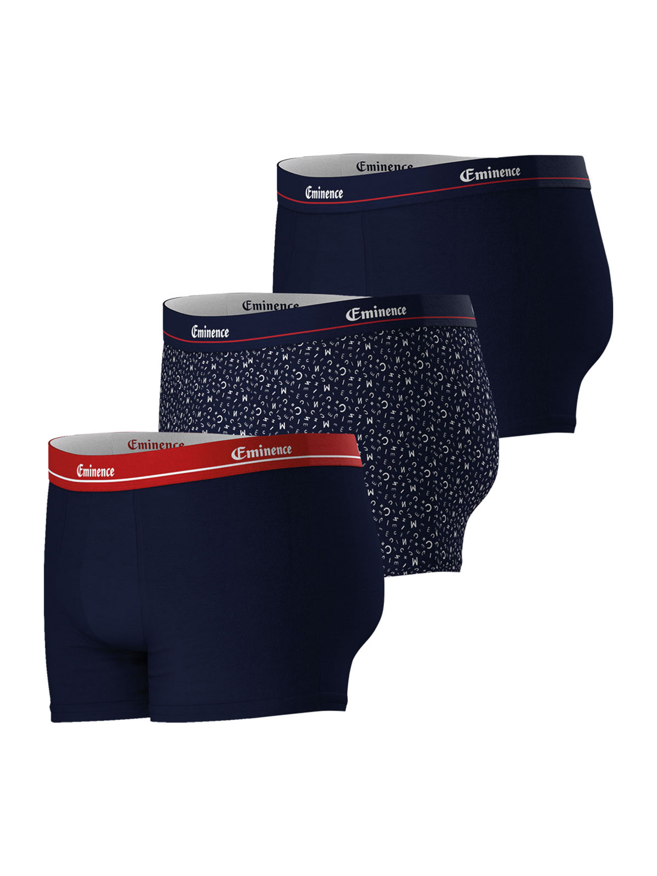Lot de 3 boxers homme Chic