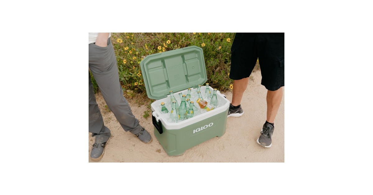 IglooECOCOOL Latitude 52 koelbox  (Groen/wit)