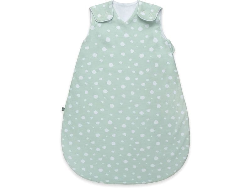 emma & noah Baby-Sommerschlafsack Punkte Mint 70 cm Sommerschlafsack für Babys