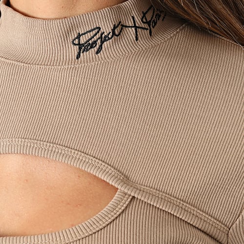 Robe Femme F217067 Camel