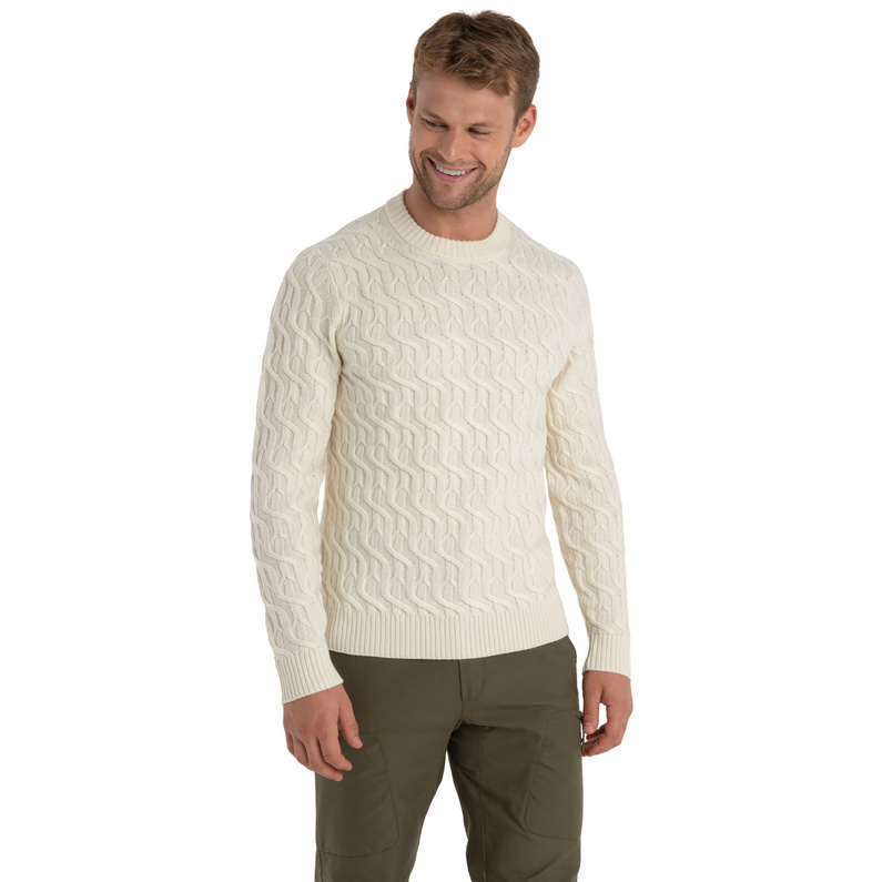 Icebreaker Herren Cable Knit Crewe Pullover