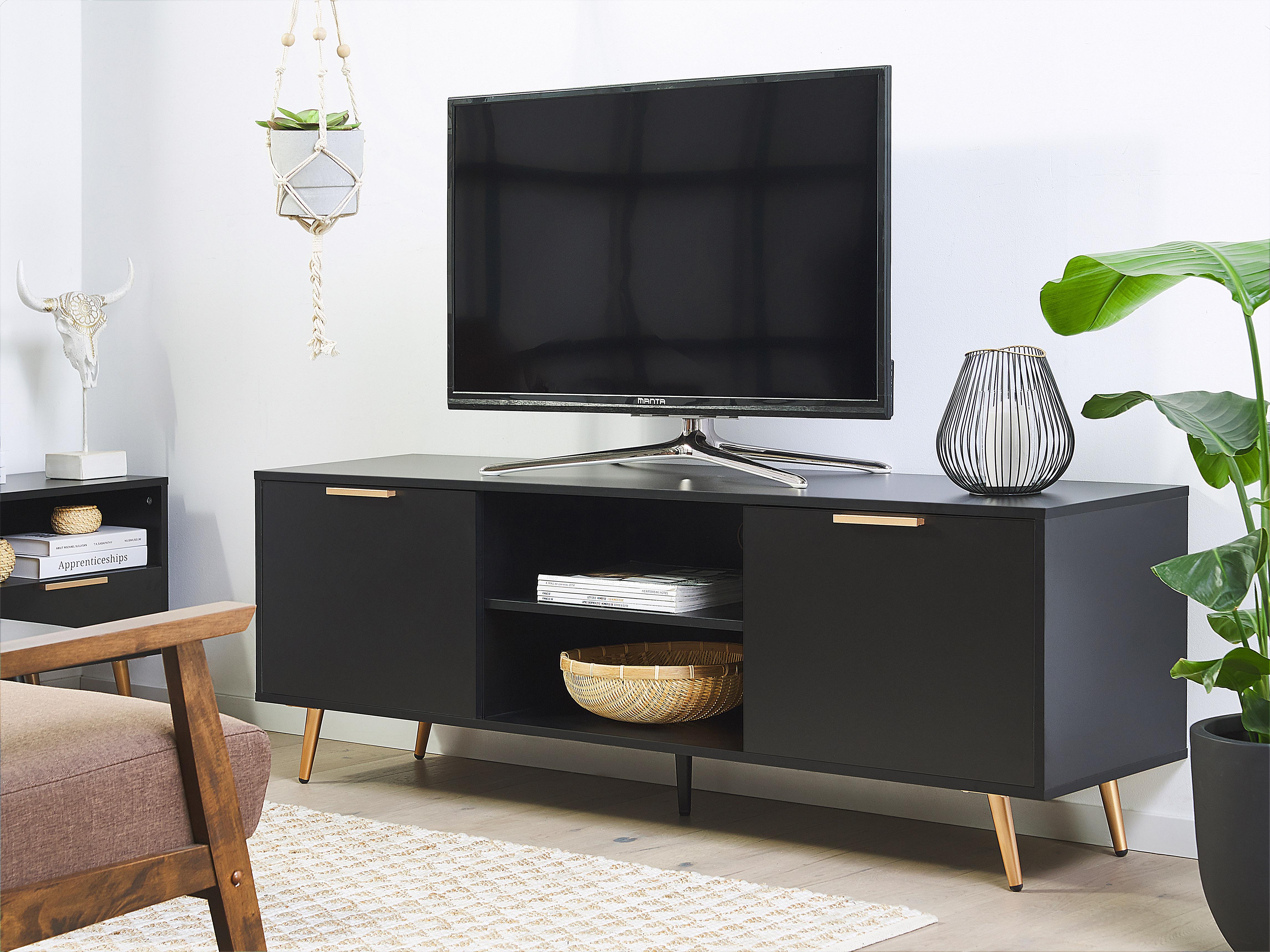 TV-meubel INDIO Zwart