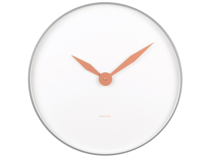 Wall Clock Albatross KA5910BK Black