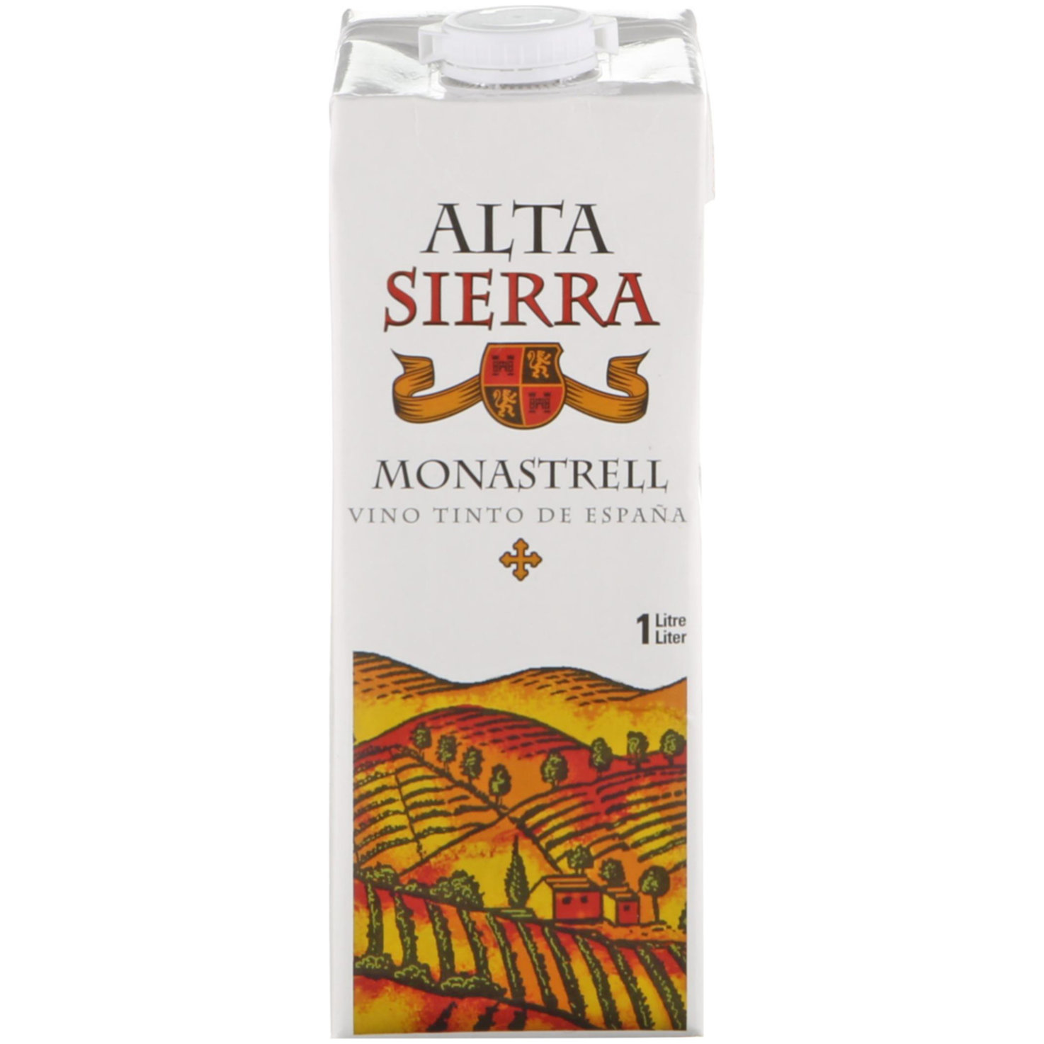 Vino Tinto de España DOP Jumilla Alta Sierra Monastrell -100cl