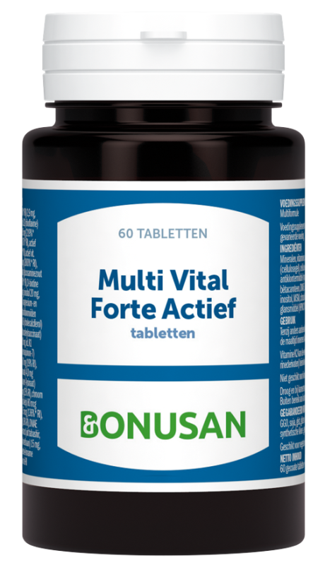 Bonusan Multi Vital Forte Actief 60 tabletten
