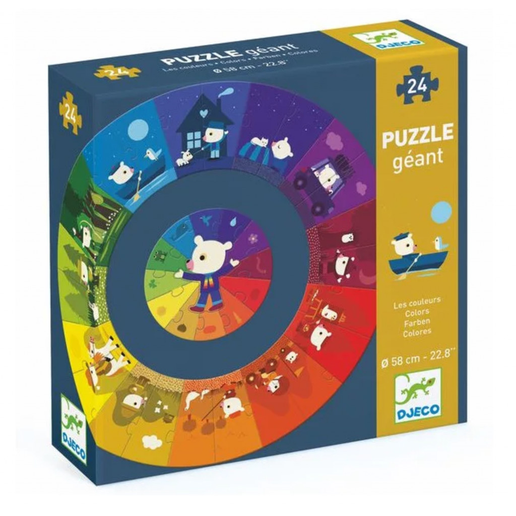 Puzzle Géant - Les Couleurs