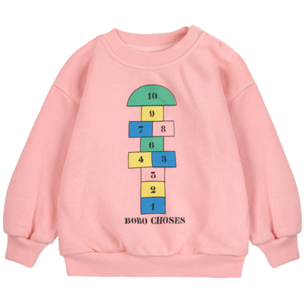 Køb Bobo Choses Pink Hopscotch Sweatshirt