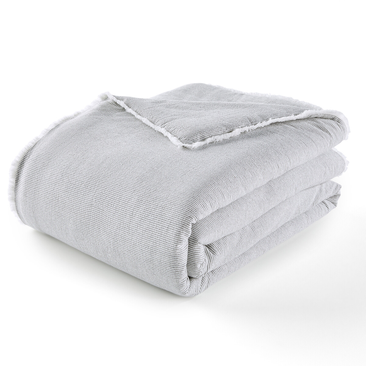 LA REDOUTE INTERIEURS<br>Colcha de linho de algodão, acolchoada, Celtina