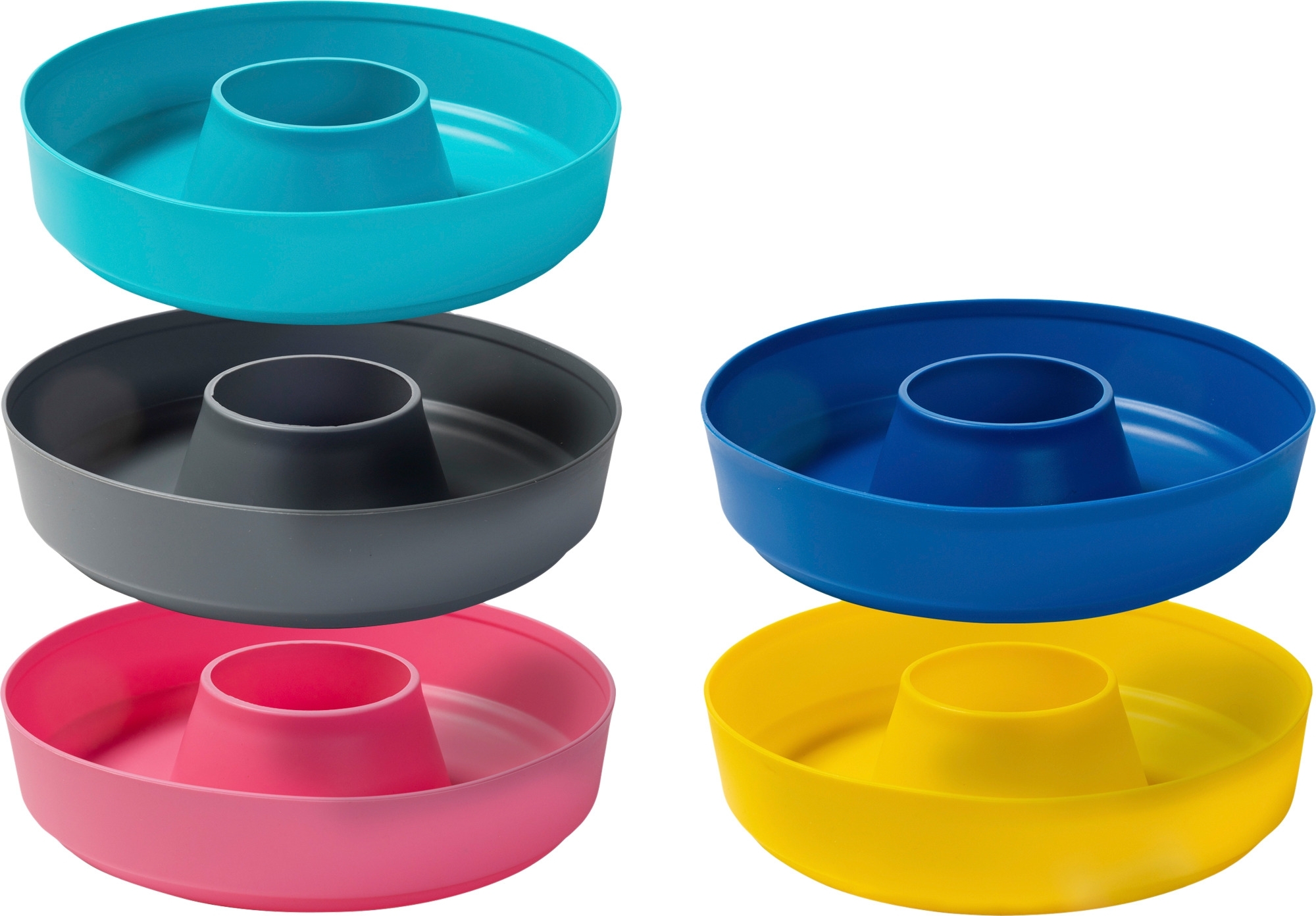 Omnia Silikonbackform 2.0 für Campingbackofen blau