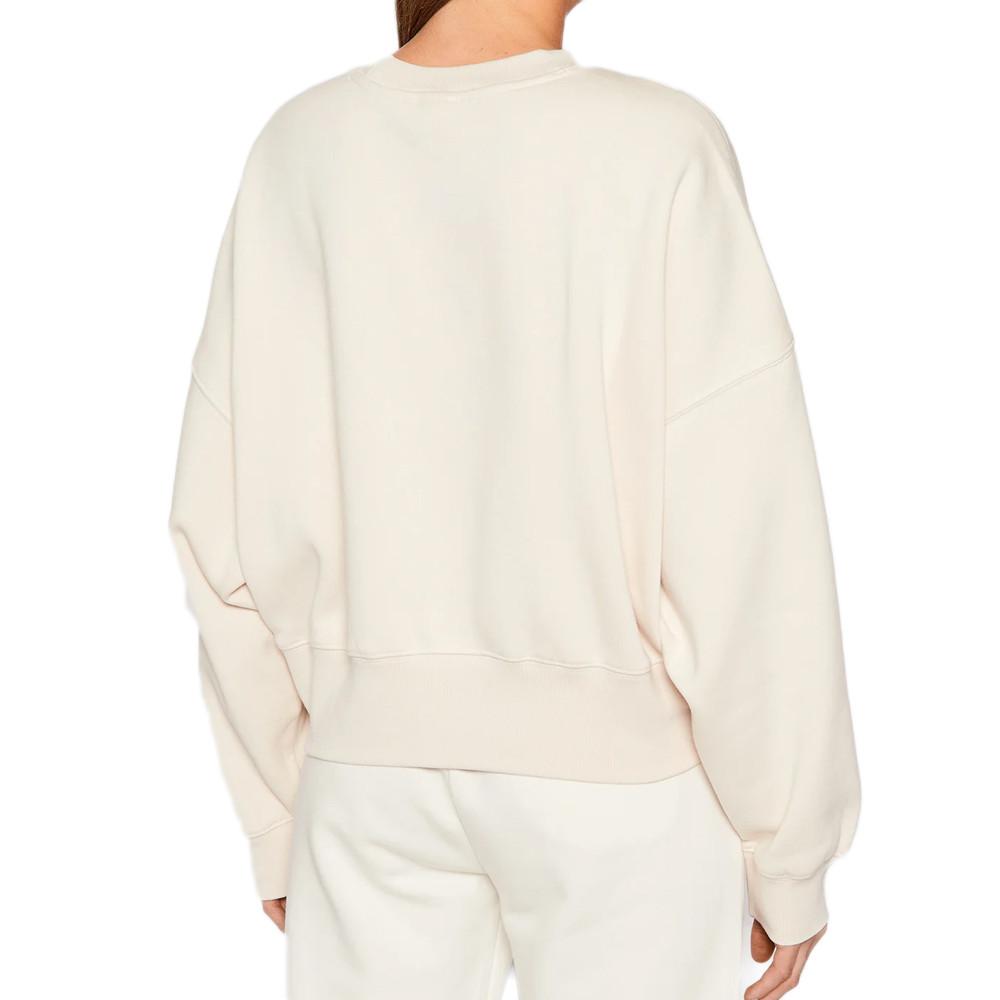 Adidas Sweat Écru Femme Adidas Essentials