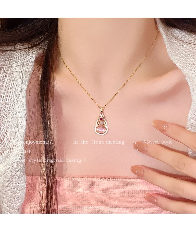 LIVSIA - CZ Calabash ketting