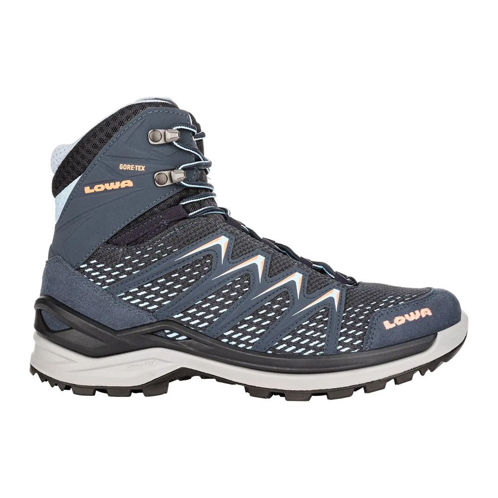 Lowa INNOX PRO MID GTX - Chaussures randonné Femme steelblue/salmon