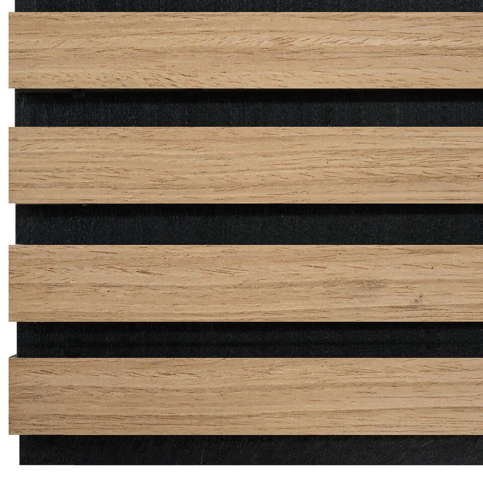 tectake Akoestische panelen Sonic Wall houtlook, Eiken