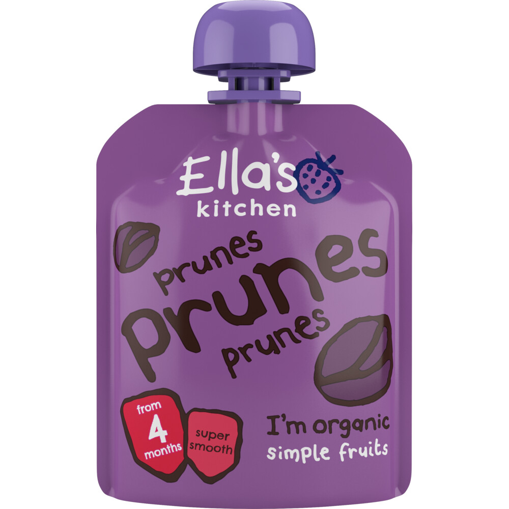 7x Ella's Kitchen Knijpzakje 4+ m Pruimen70 gr
