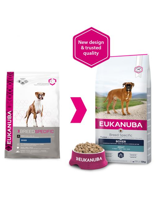 Eukanuba Adult Boxer - Hondenvoer - Kip 12 kg
