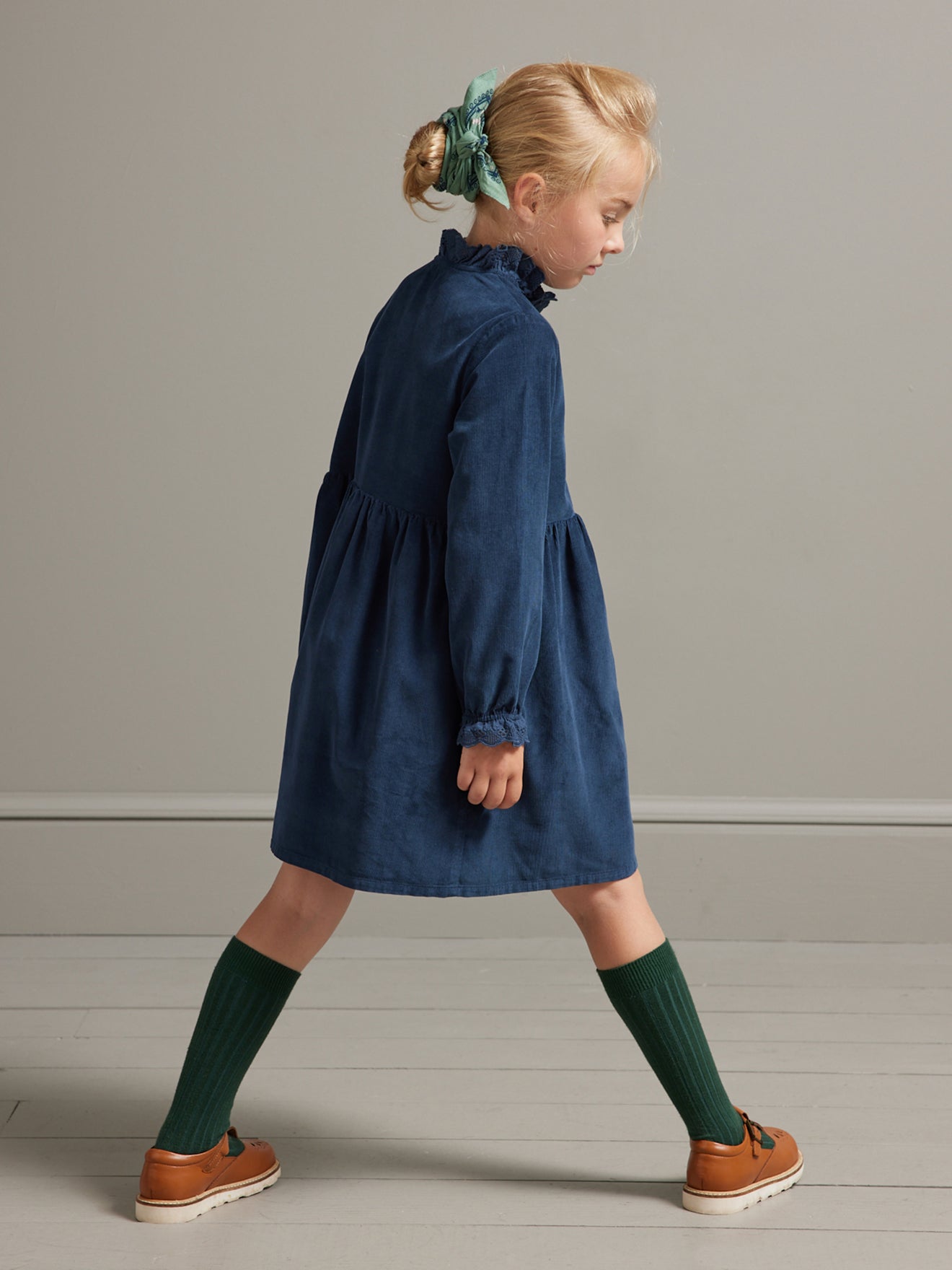 Robe Fille en velours