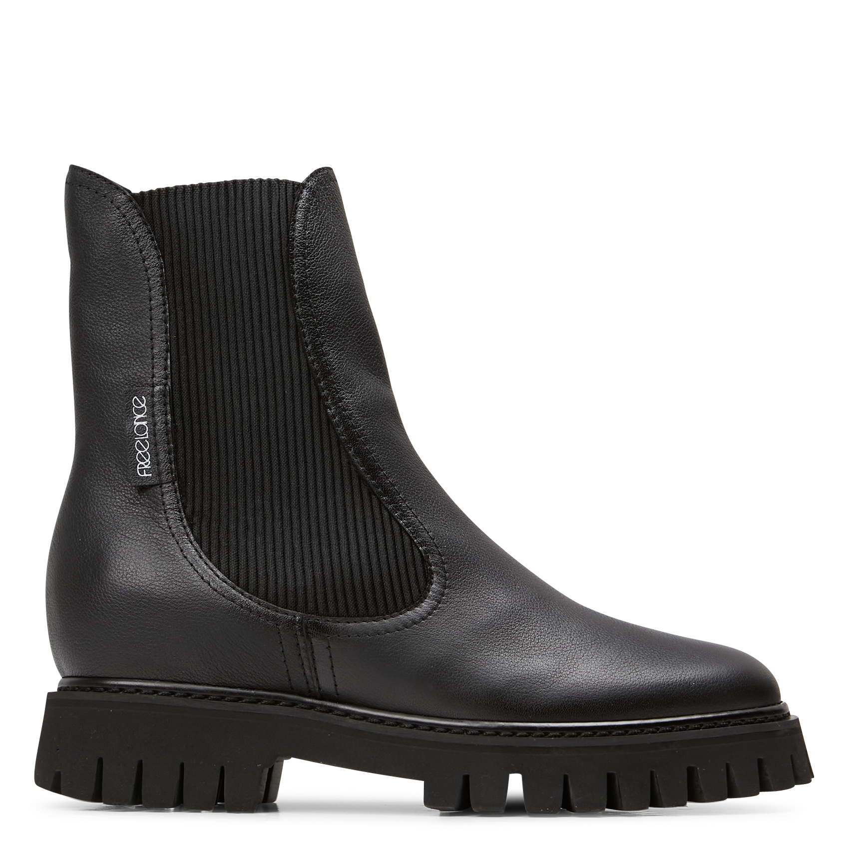 GEORGIA - Bottines chelsea en cuir | Noir