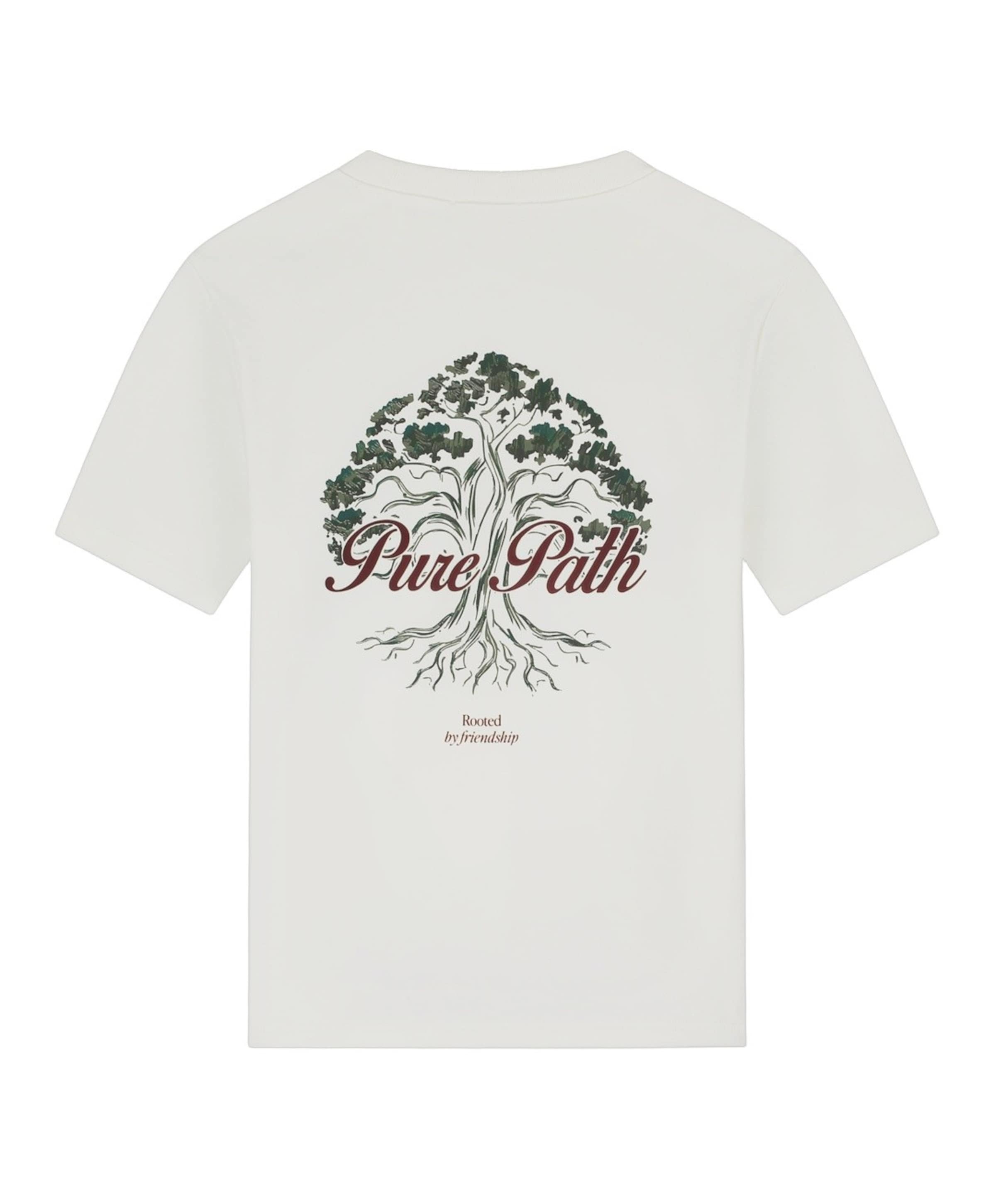 Pure Path Heren T-shirt ecru