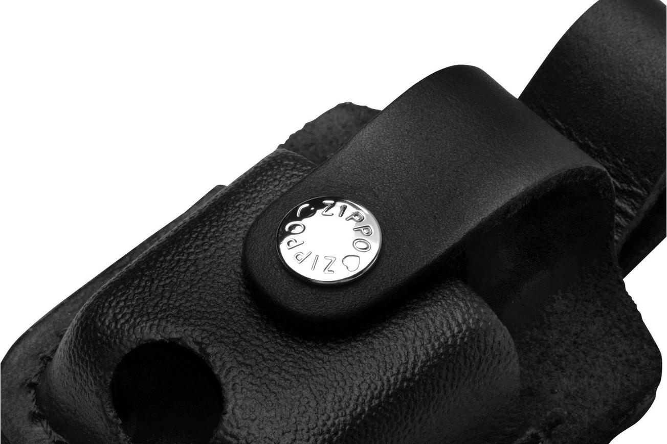 Zippo Lighter Pouch With Loop 60001221, zwart, foedraal met riemlus