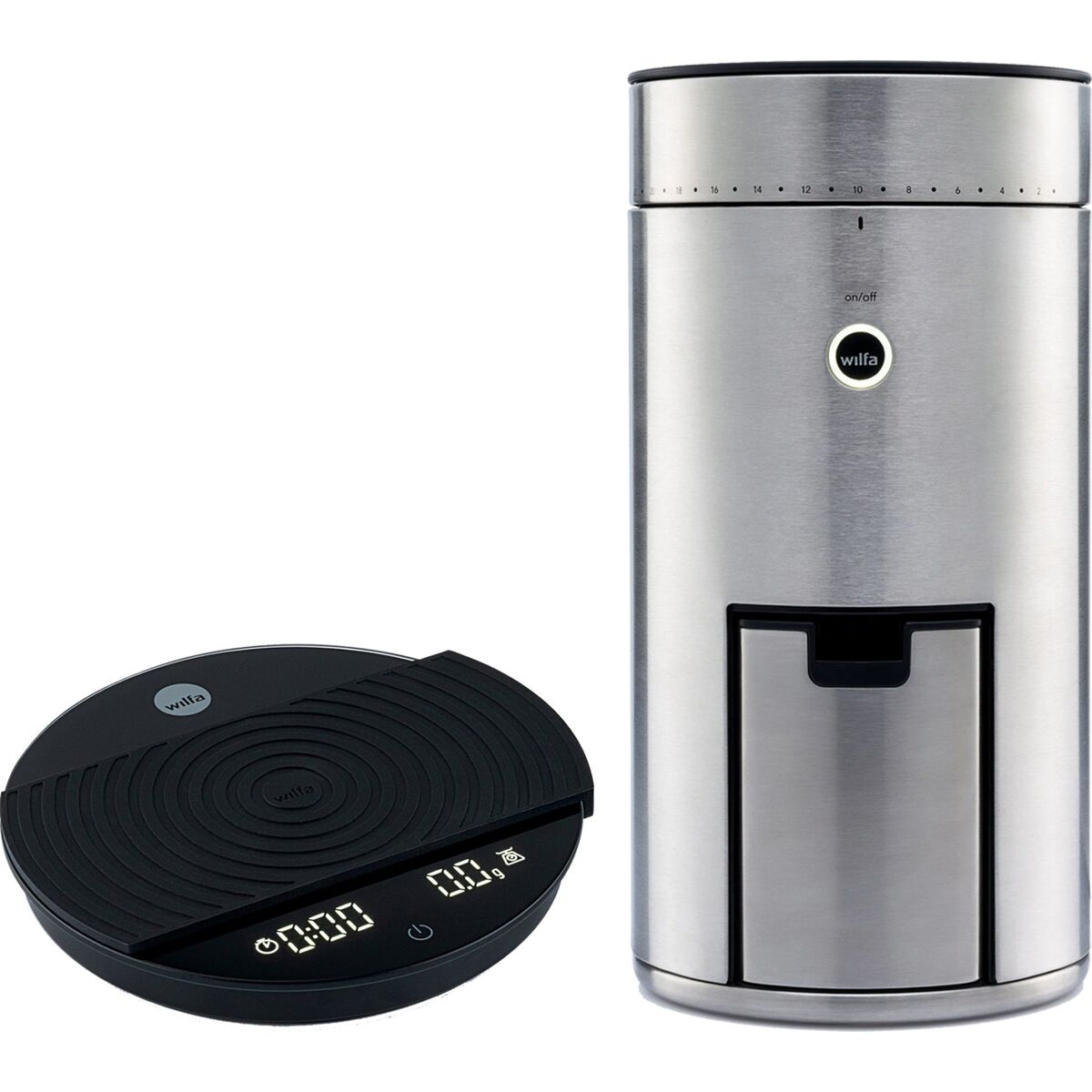 Kaffekvern WSFB-100S med vekt KS1B-T2