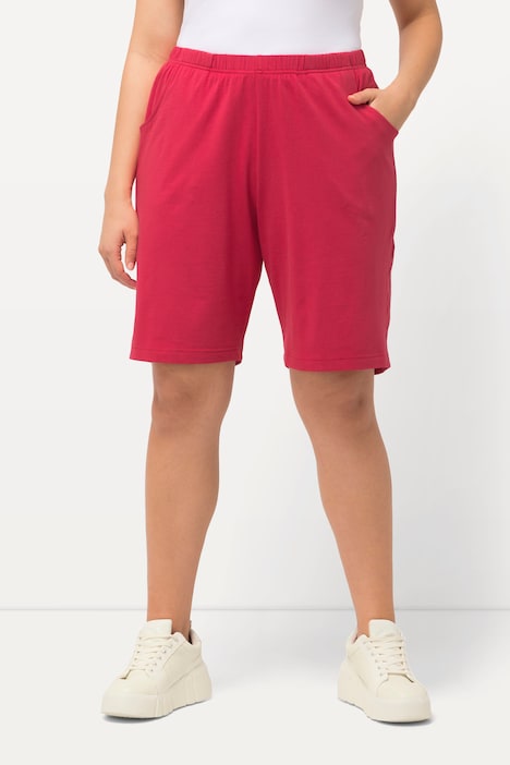 Jerseyshorts, Taschen, Elastikbund