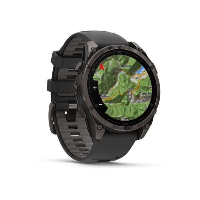 Garmin Unisex Ure fēnix® 8 - 47 mm AMOLED Sapphire Sort