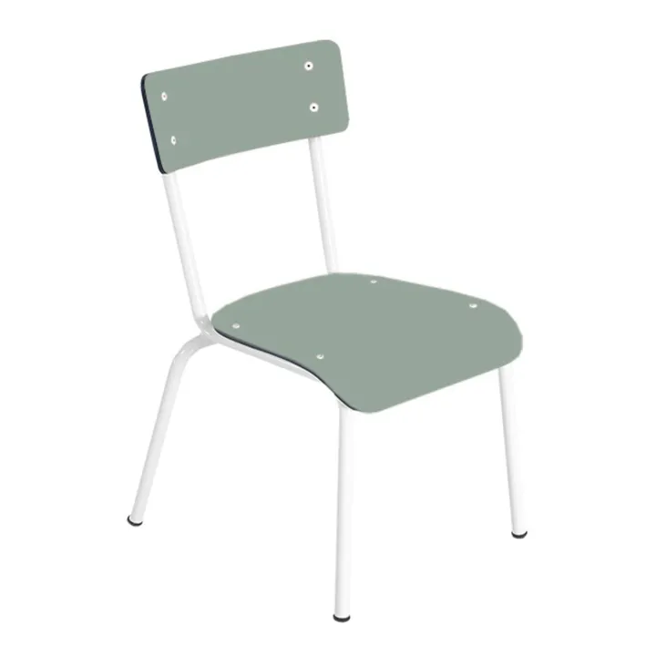 Les Gambettes Chaise élémentaire Colette | Vert kaki