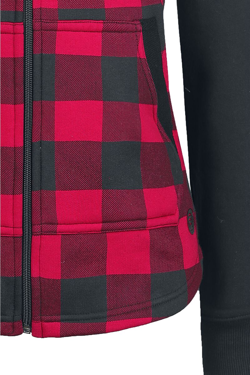 Stay Different | RED by EMP Sweat-shirt zippé à capuche