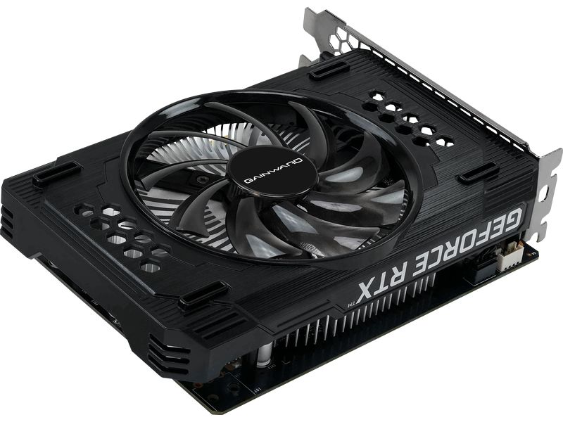 Gainward Grafikkarte GeForce RTX 3050 Pegasus 6 GB Gamer-Grafikkarte mit 6 GB GDDR6-Speicher, ermöglicht Auflösungen bis zu 8k