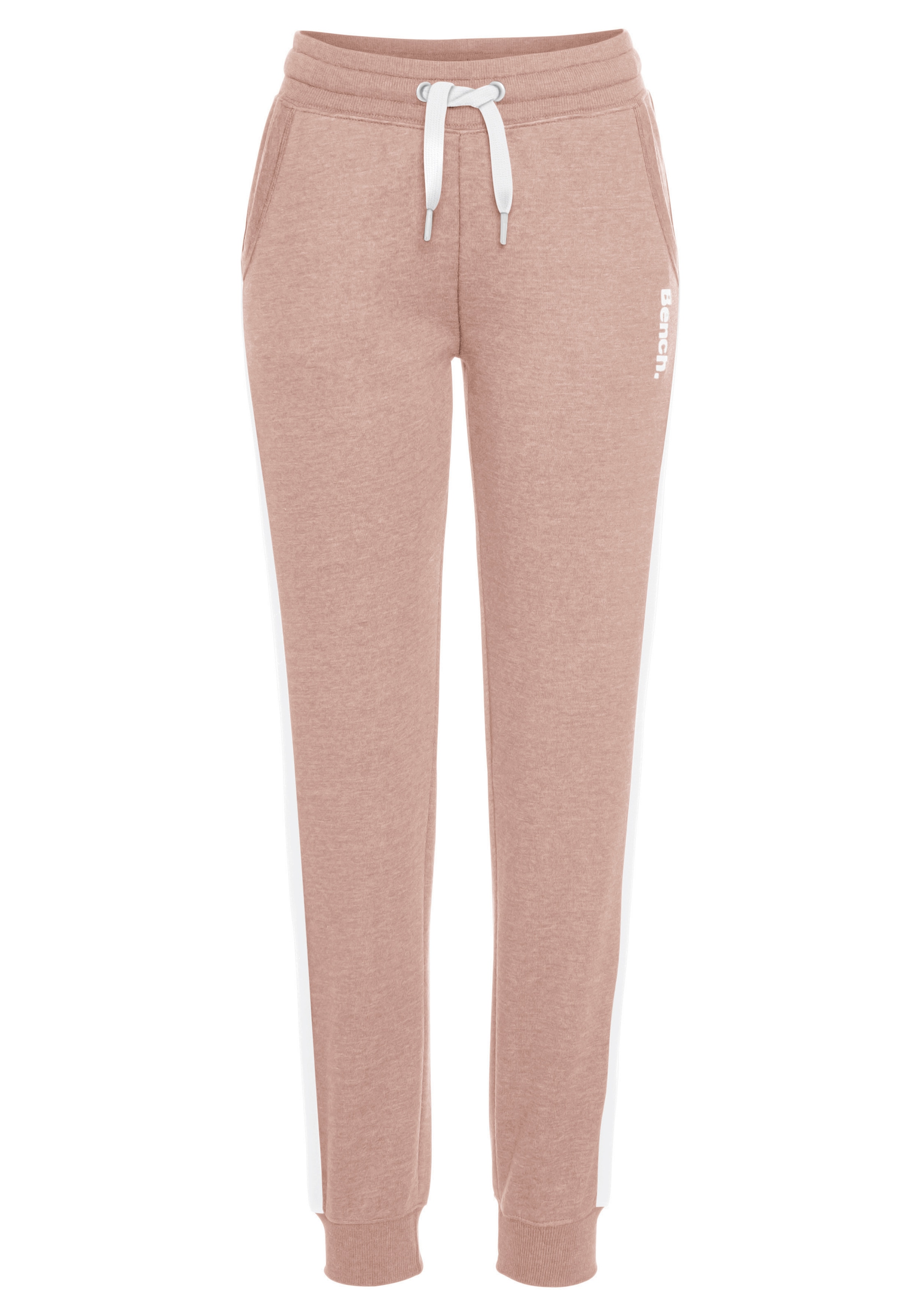Bench. Loungewear Sweathose  mit Seitenstreifen und schmalem Bein