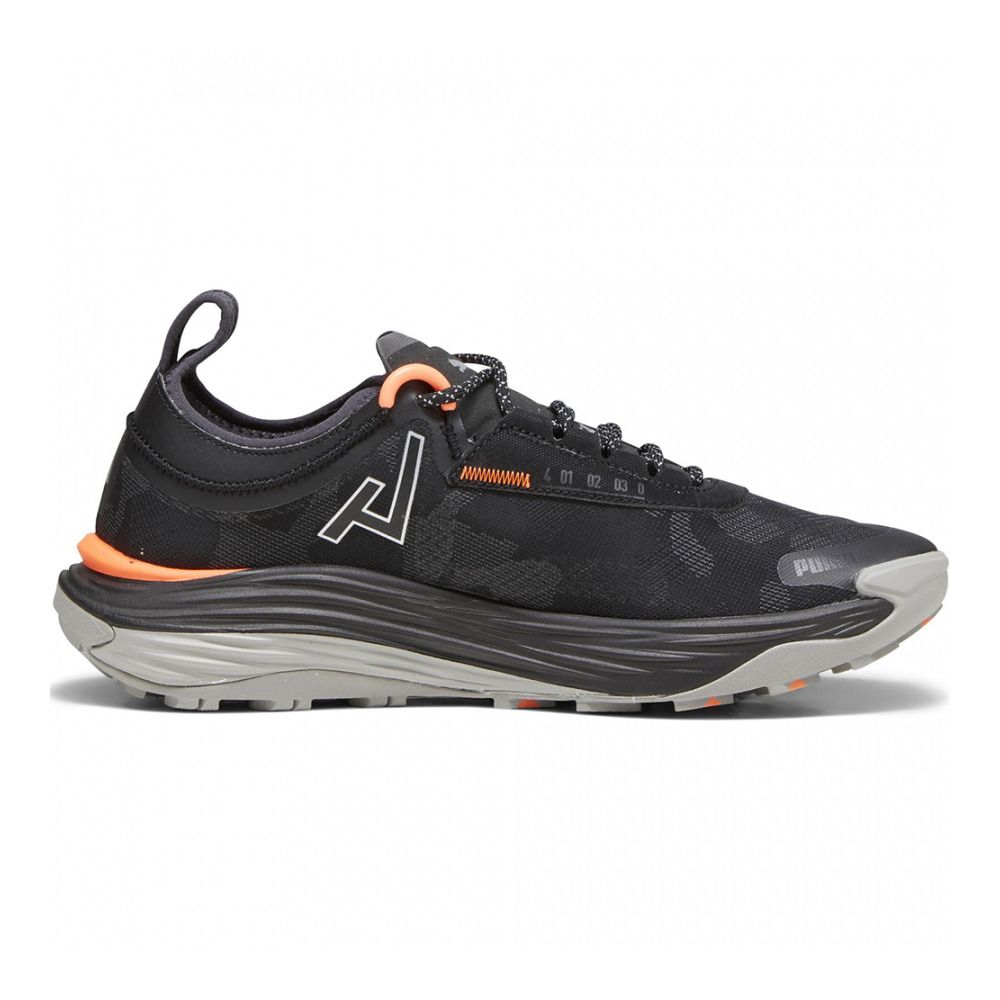 Puma VOYAGE NITRO 3 GTX - Chaussures trail Homme puma black/neon sun