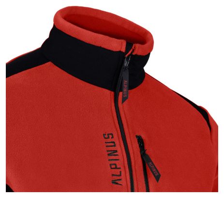 Polaire Alpinus Caen II 100 rouge - Homme