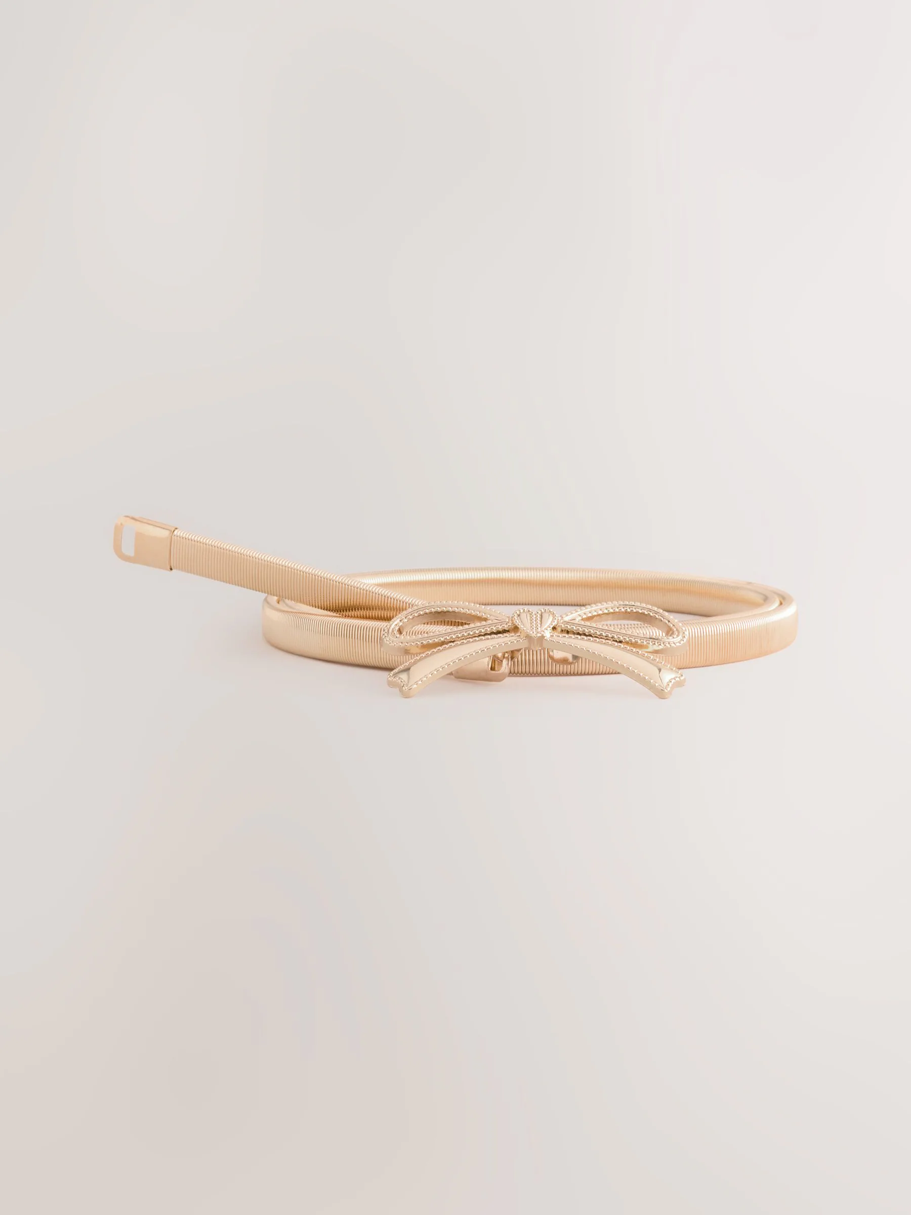 Gouden Strik - Smalle stretchriem